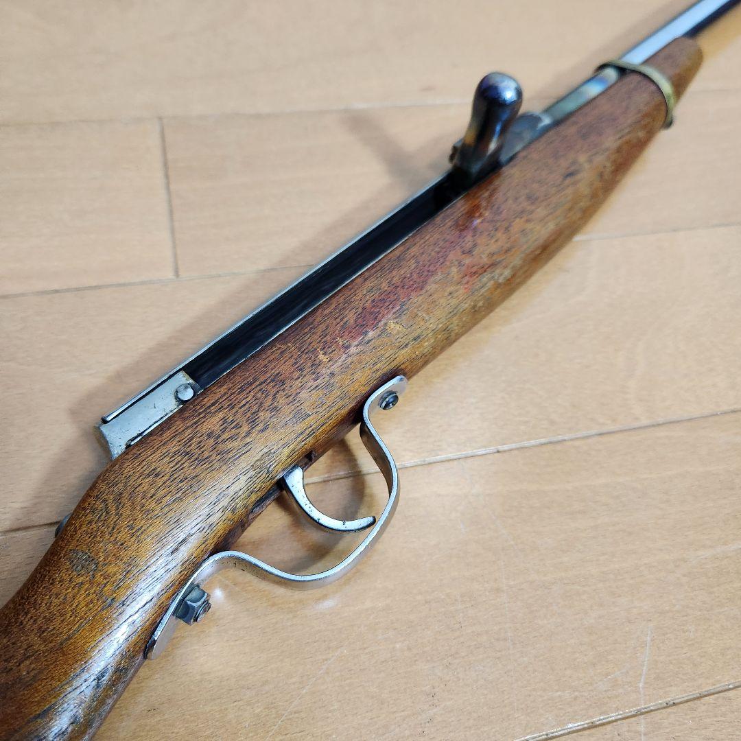 【動作品】射的銃 コルク銃 1丁 コルク弾 約100個付き ビンテージ