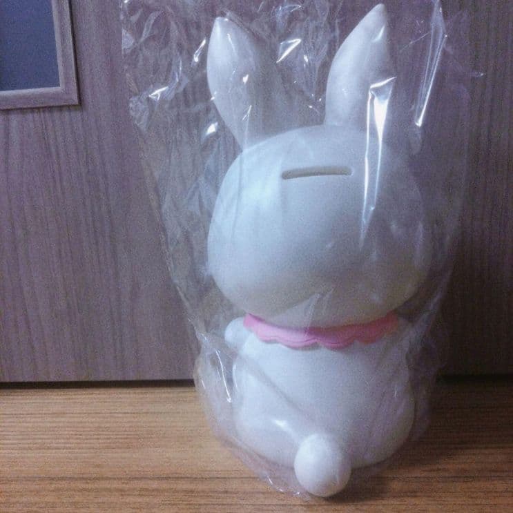 子供用貯金箱　バンク 賽銭箱　貯金箱　うさぎ