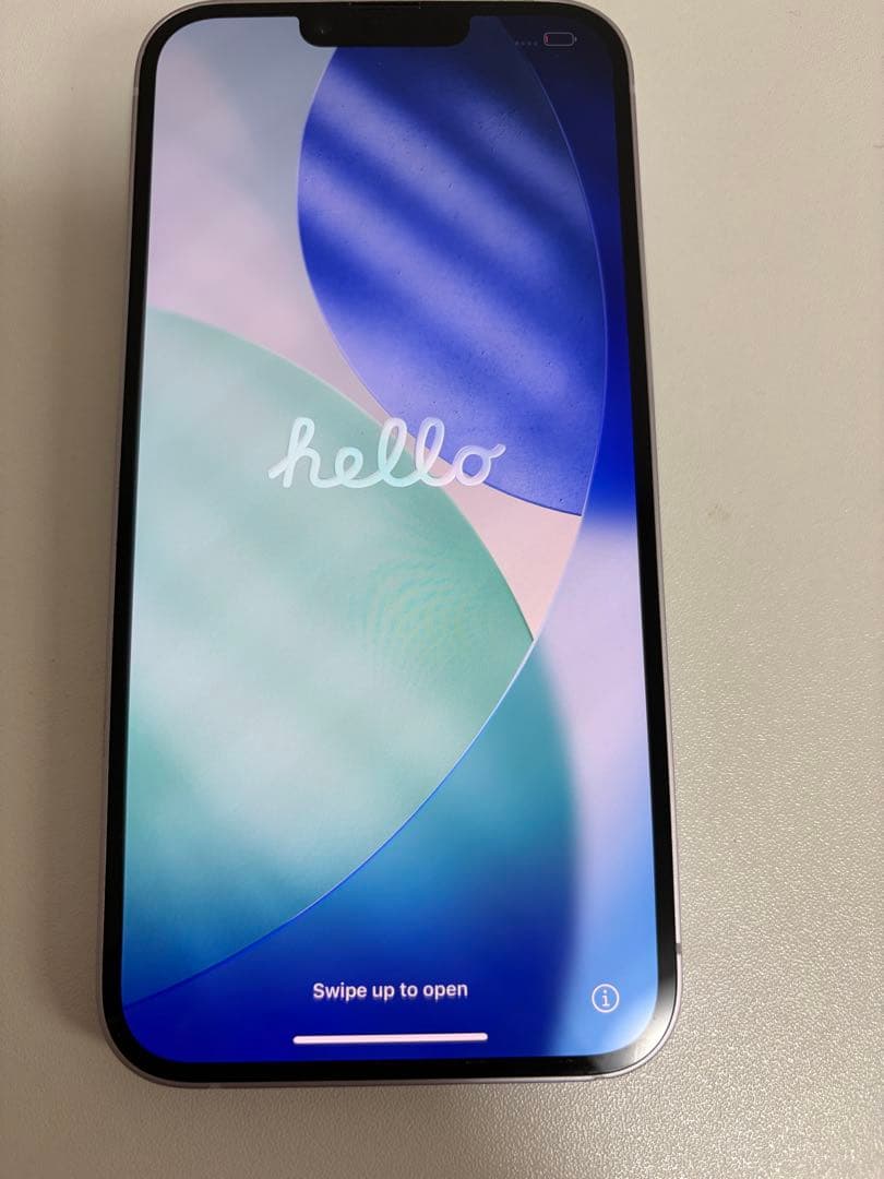 iPhone 14Plus 128GB バッテリー最大容量86% パープル