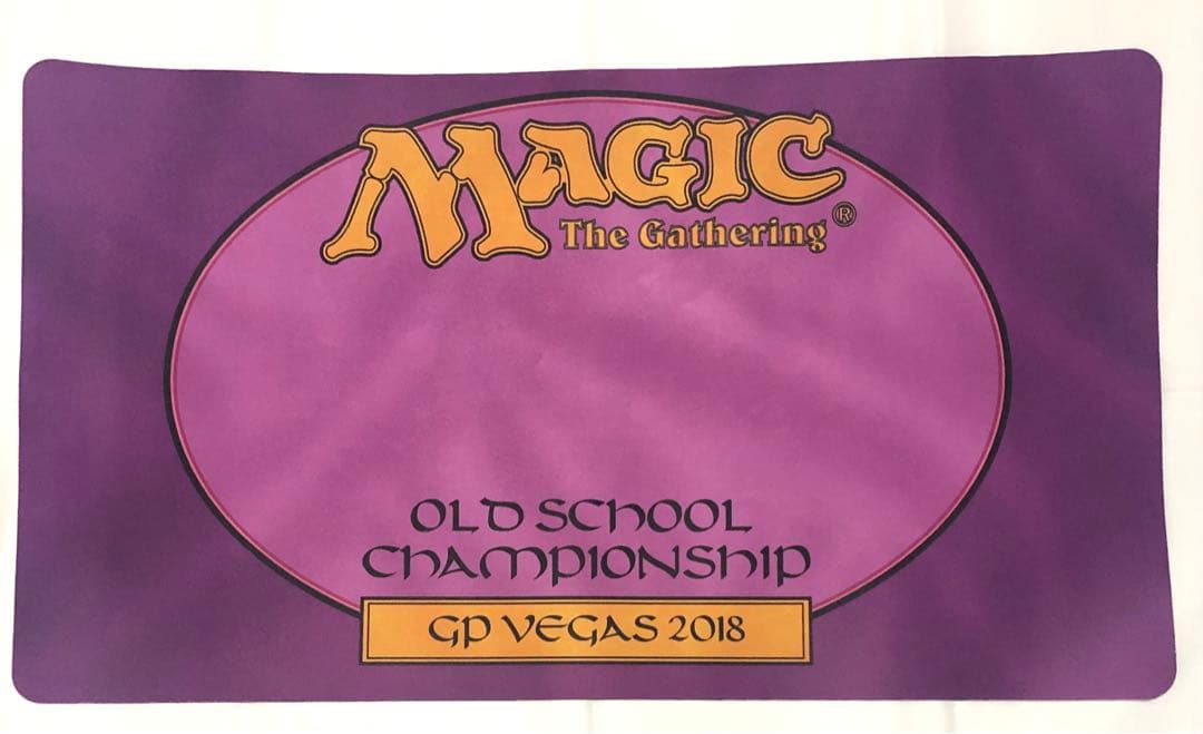 mtg プレイマット オールドスクール old school gp ラスベガス