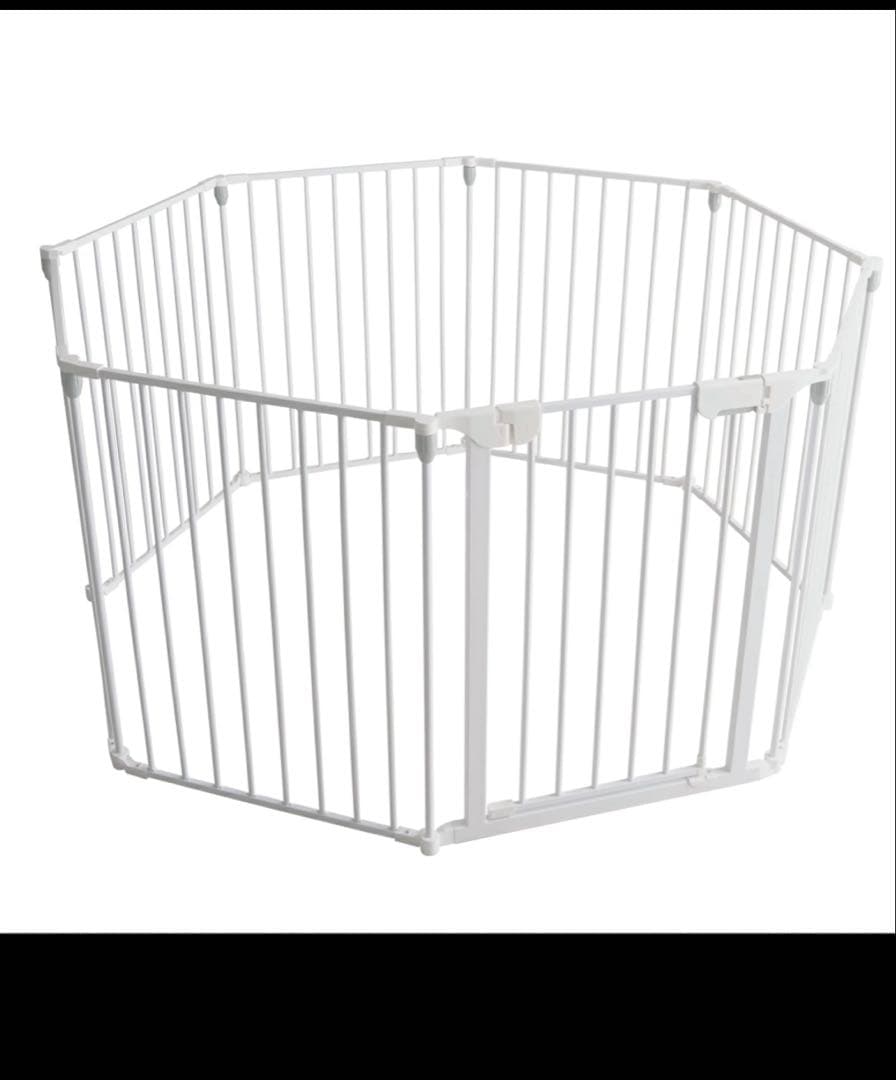 【2セット】Pecocochi 犬用サークル 8枚セット ホワイト