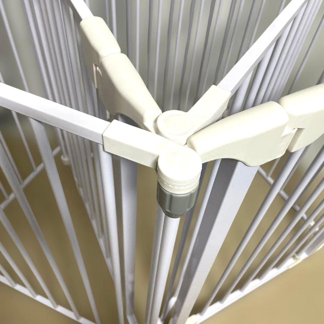 【2セット】Pecocochi 犬用サークル 8枚セット ホワイト