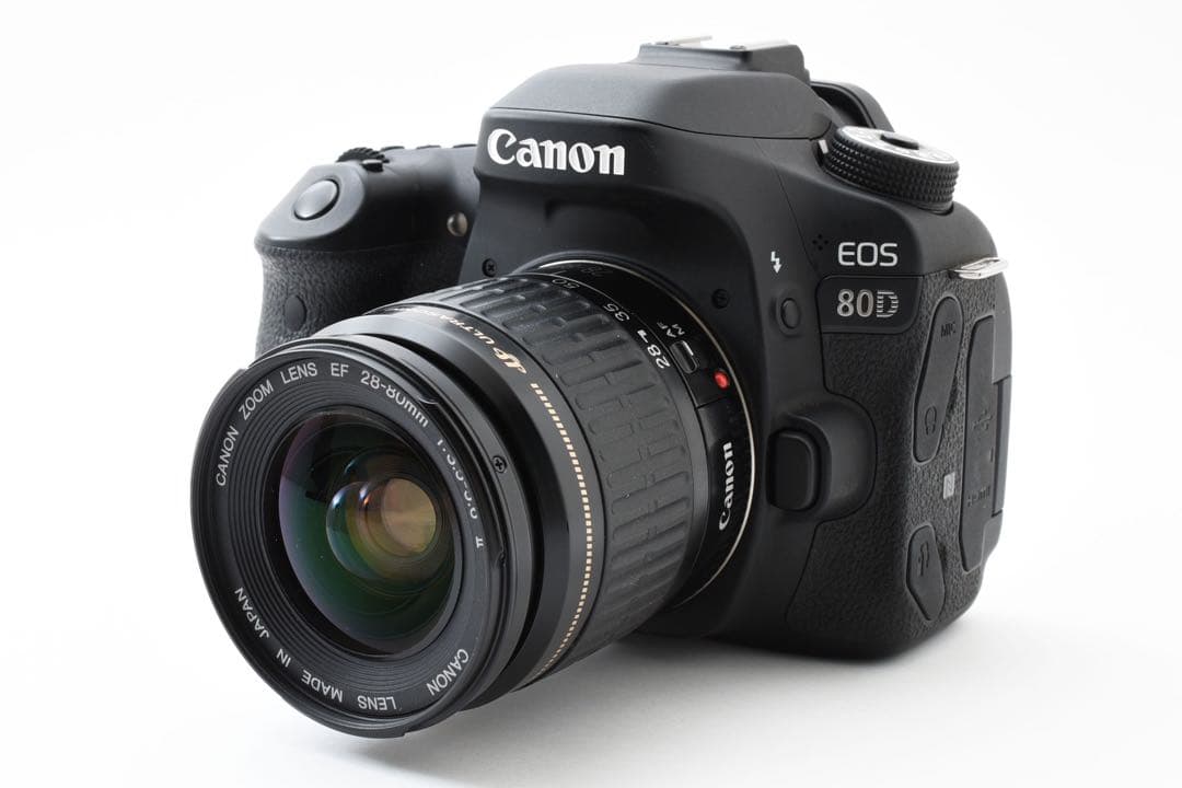 保証付☆デジタル一眼レフカメラ☆Canon EOS 80Dレンズセット