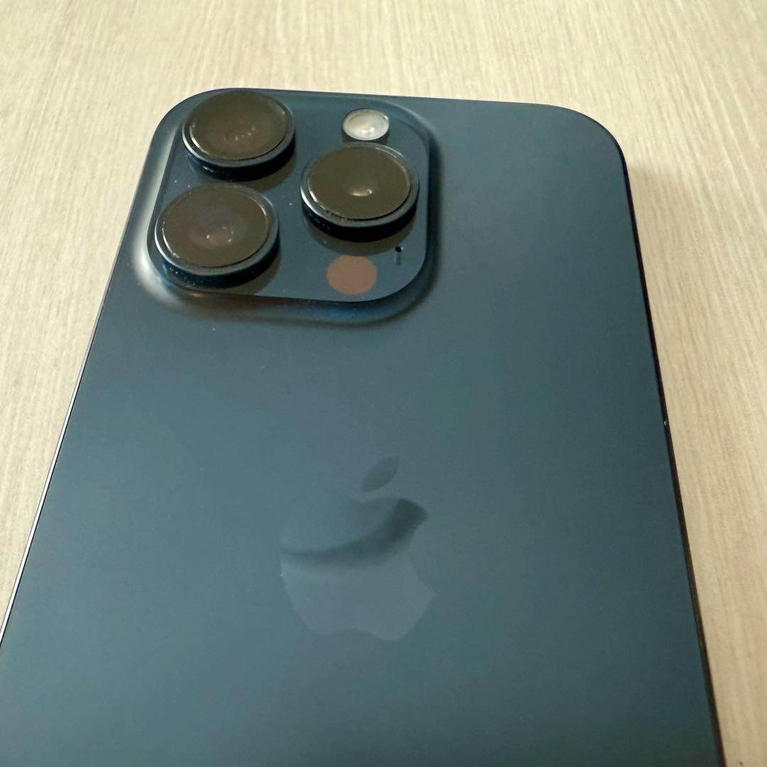 【本体＆箱】Apple iPhone 15 Pro ディープブルー 128GB