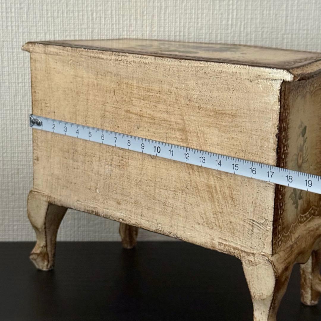 フランス　アンティーク　小物ケース　木製