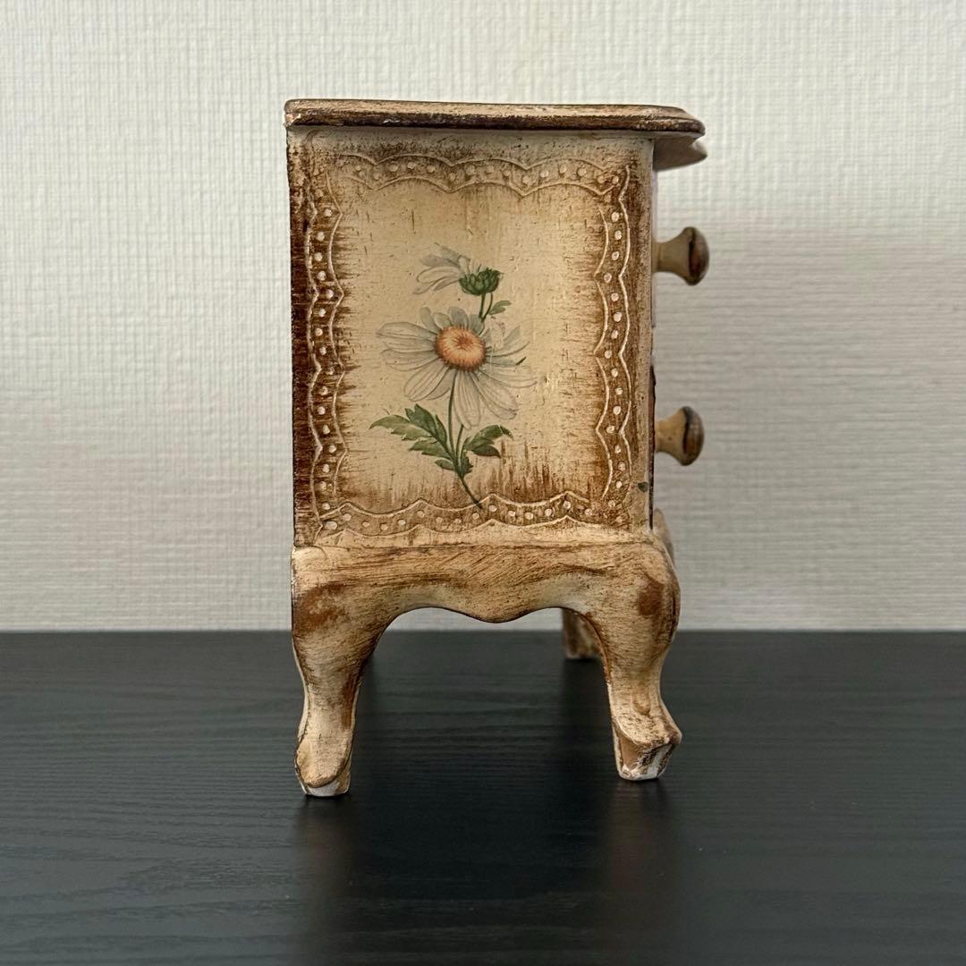 フランス　アンティーク　小物ケース　木製