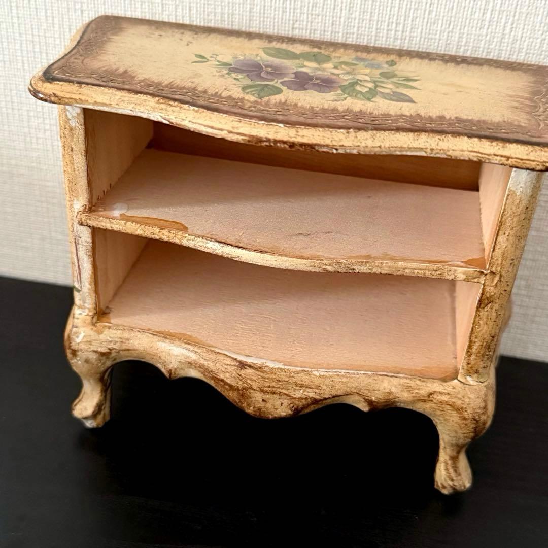 フランス　アンティーク　小物ケース　木製