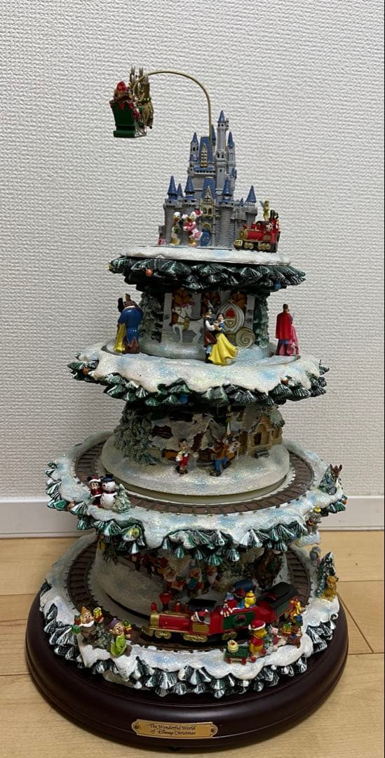 【動作確認済み】ワンダフル ワールドオブディズニー クリスマスツリーオルゴール