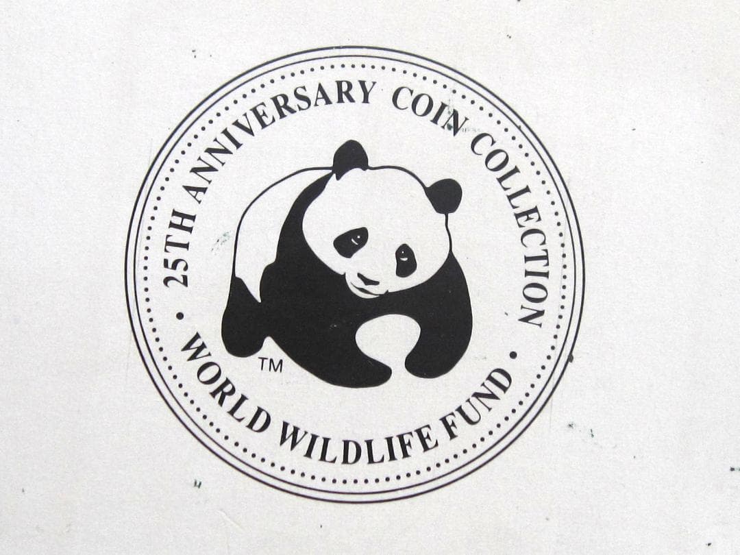 ８８年ハンガリー　WWF２５周年記念　５００フォリントプルーフ銀貨チュウヒ図１枚