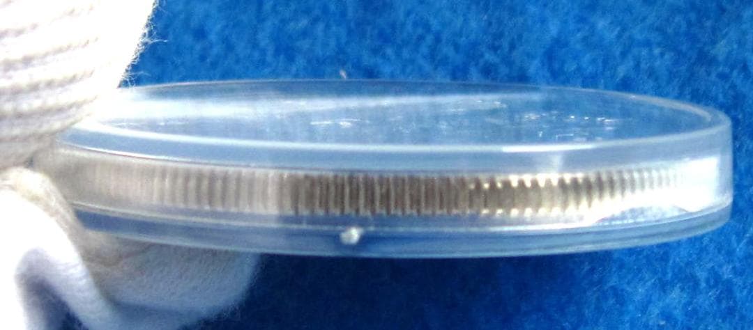 ８８年ハンガリー　WWF２５周年記念　５００フォリントプルーフ銀貨チュウヒ図１枚