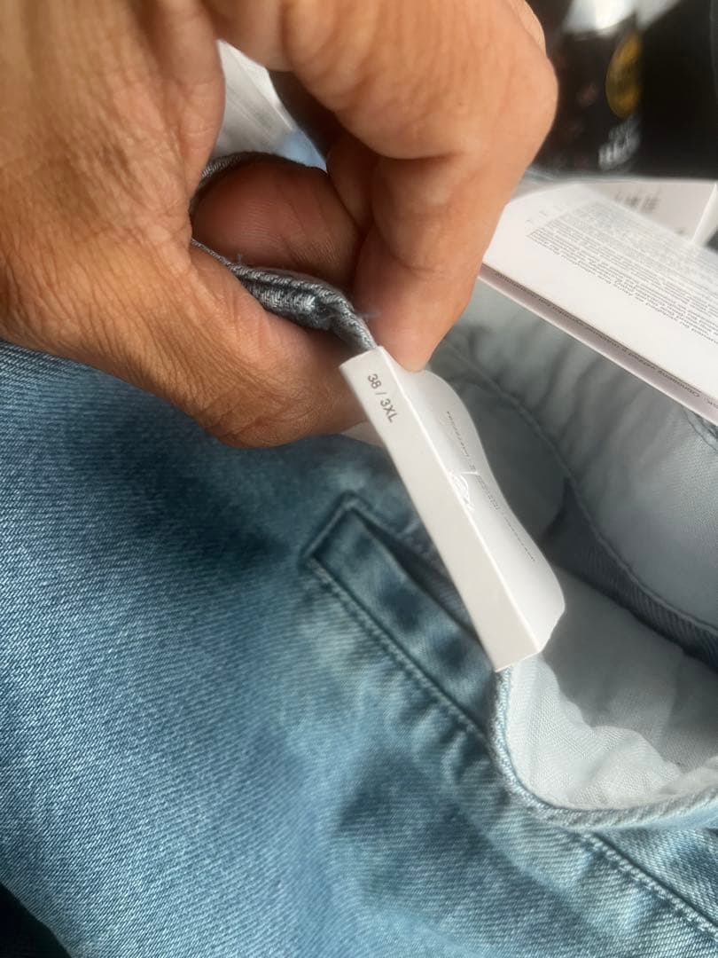 サイズ38Nike SB ライトブルー デニムパンツ