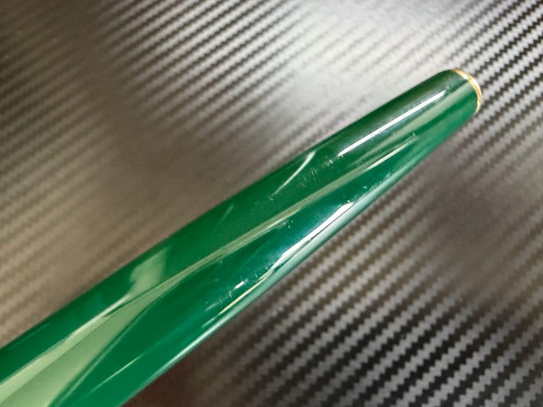 未使用に近い モンブラン ジェネレーション オリーブグリーン M 中字 万年筆