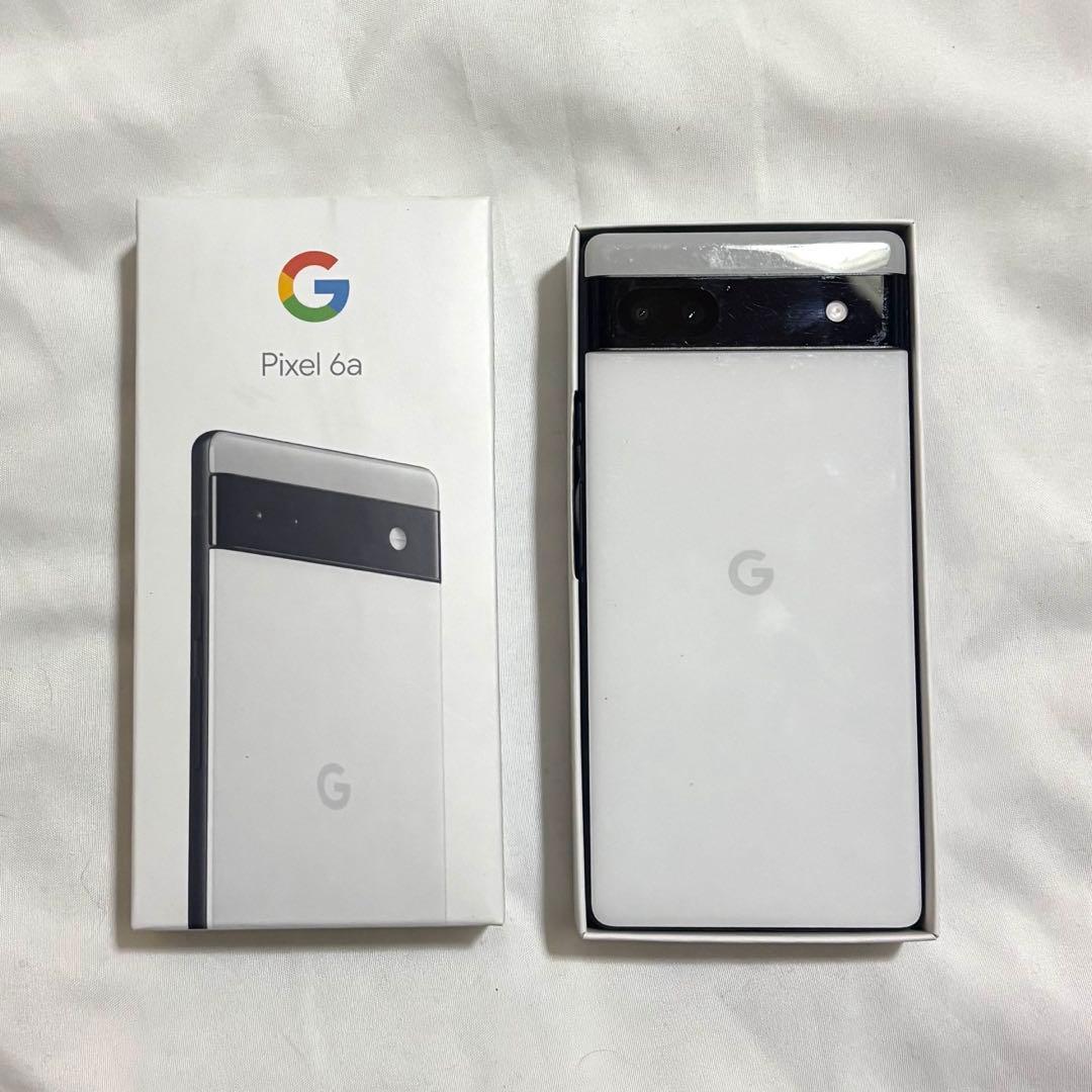 【傷なし美品】Google pixel 6a チョーク