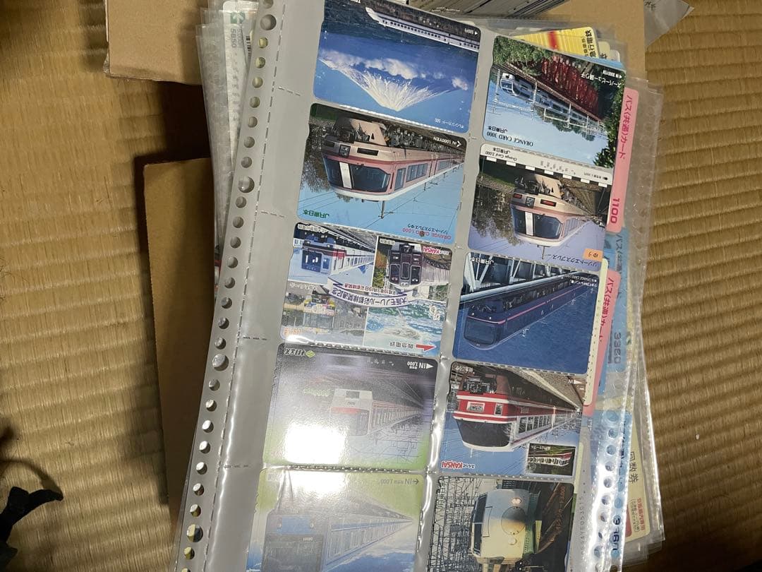 乗車カード、テレフォンカード、パスネット、回数券など超大量約6500枚以上