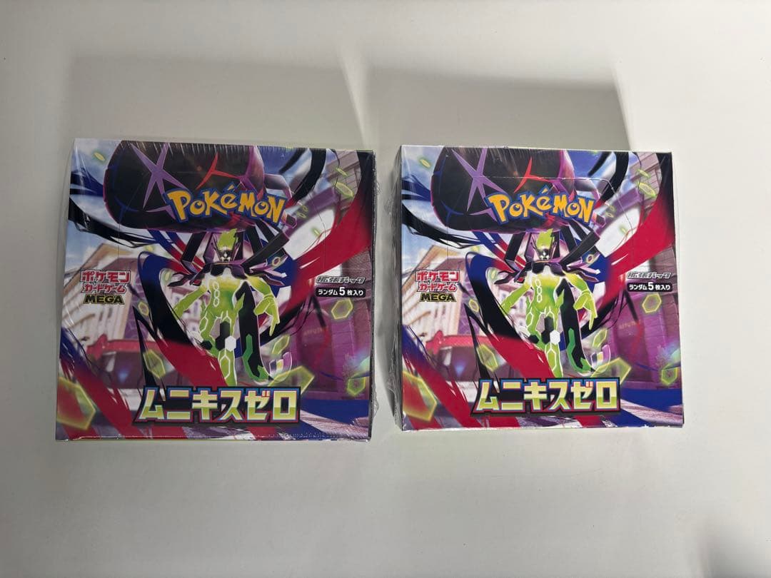 【シュリンク付き】ポケモンカードゲーム ムニキスゼロ 2ボックス