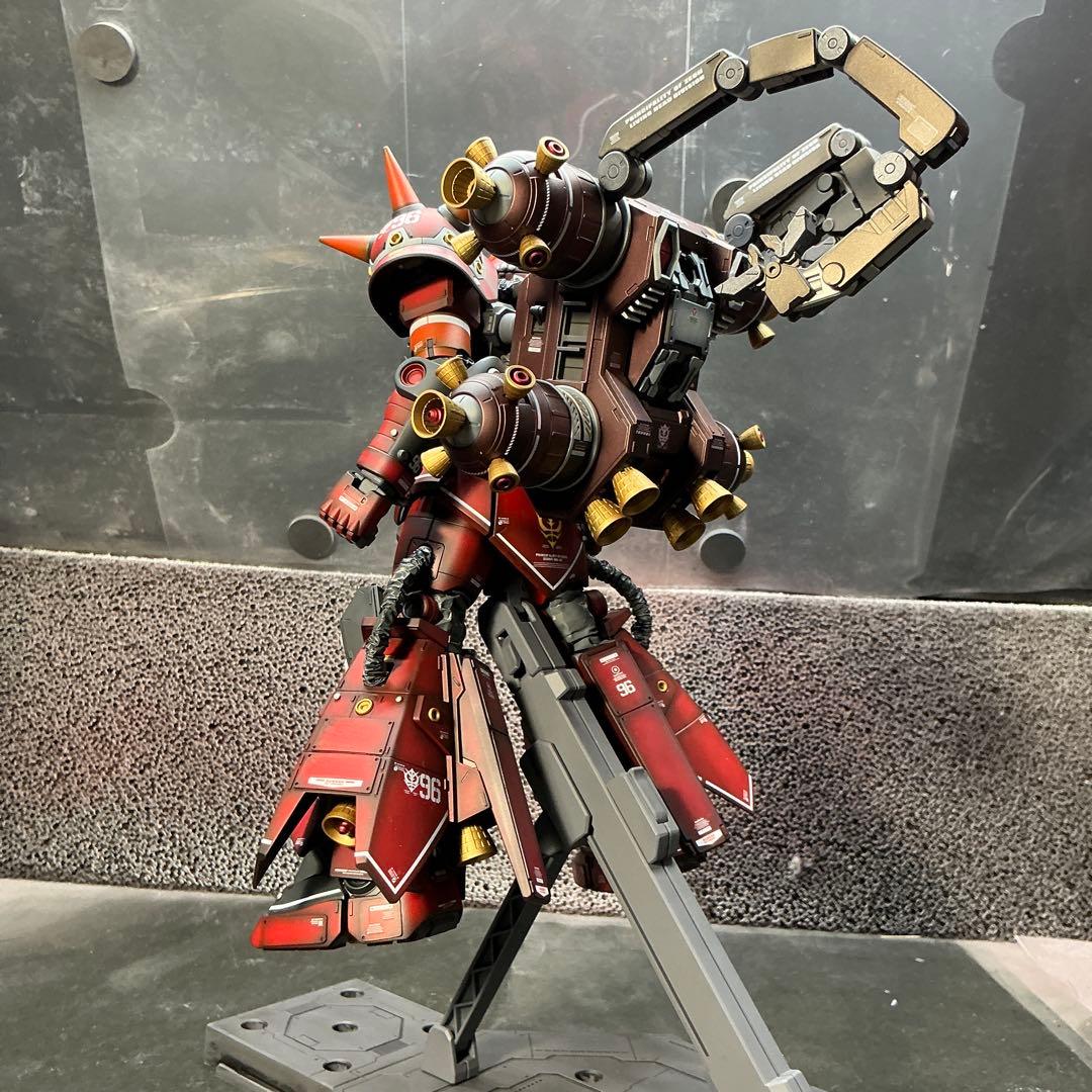 MG 1/100 高機動型ザク　サイコザク　ラストセッションVer 微改造全塗装