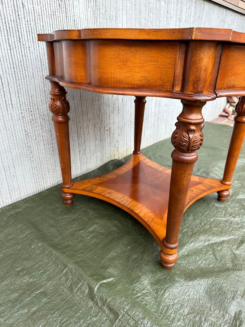 【オケージョナルテーブル】チェスト　木製　花台　飾台　収納　アンティーク◎