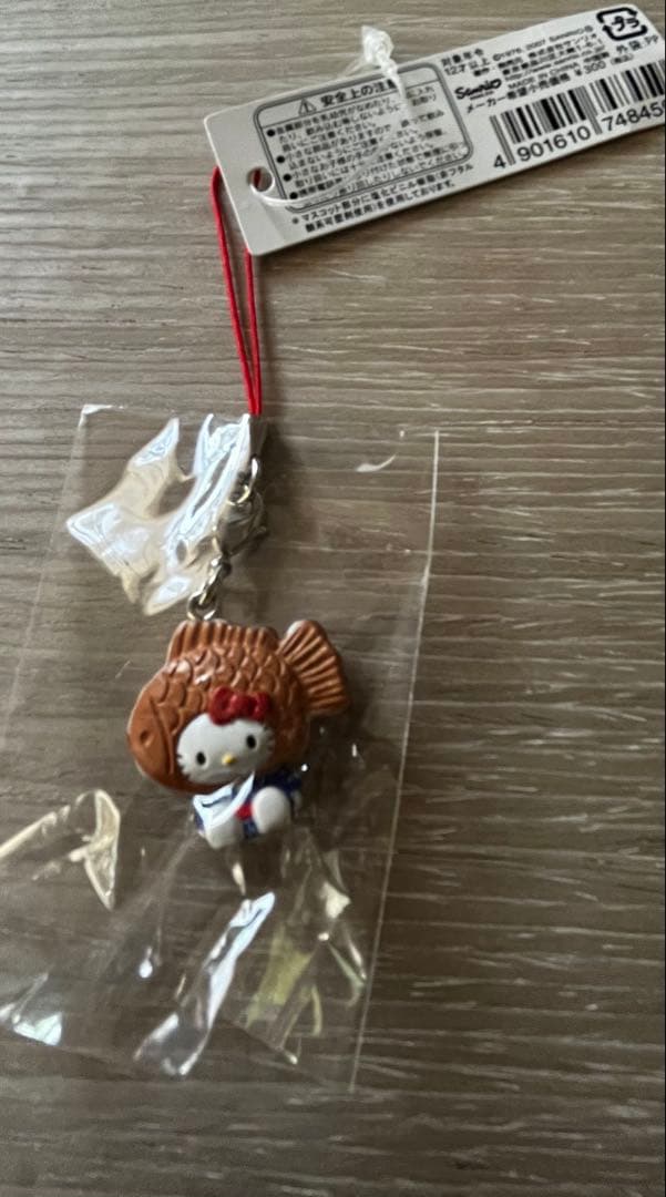 激レア◎コンビニ限定◎夏の縁日・屋台キティ◎根付けストラップ◎全4種セット