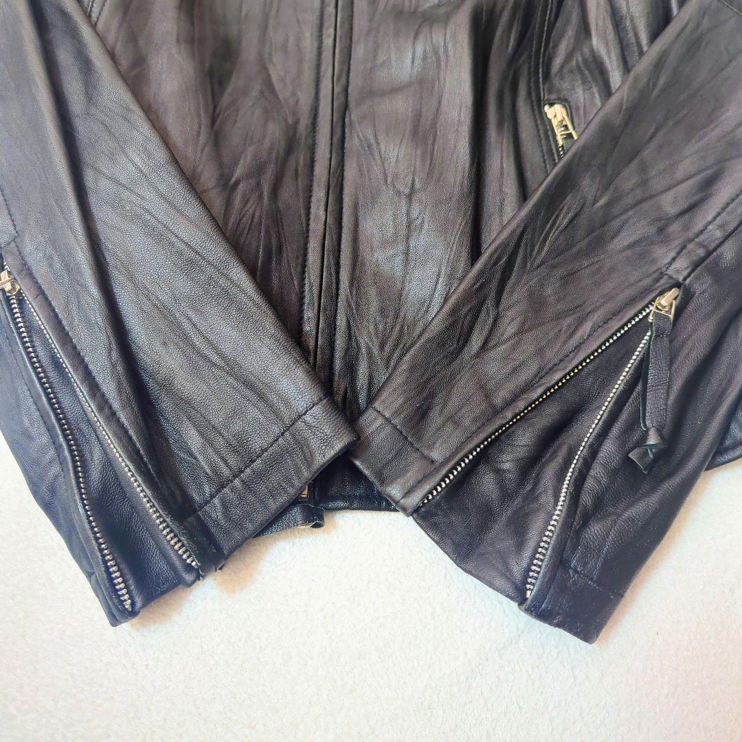 00's OLD UNIQLO オールド ユニクロ ラムレザー ジャケット XL