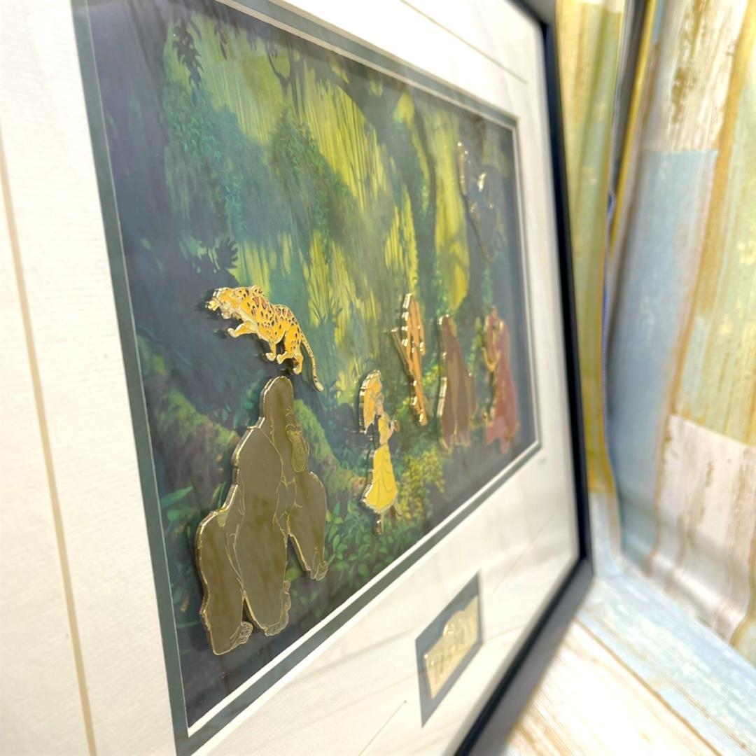 1000点限定 激レア★ターザン TARZAN 額縁 ピンバッジ★ディズニー