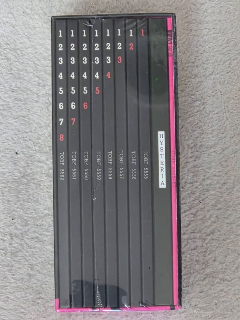 BOØWY　GIGS BOX 8枚組 DVD 未開封