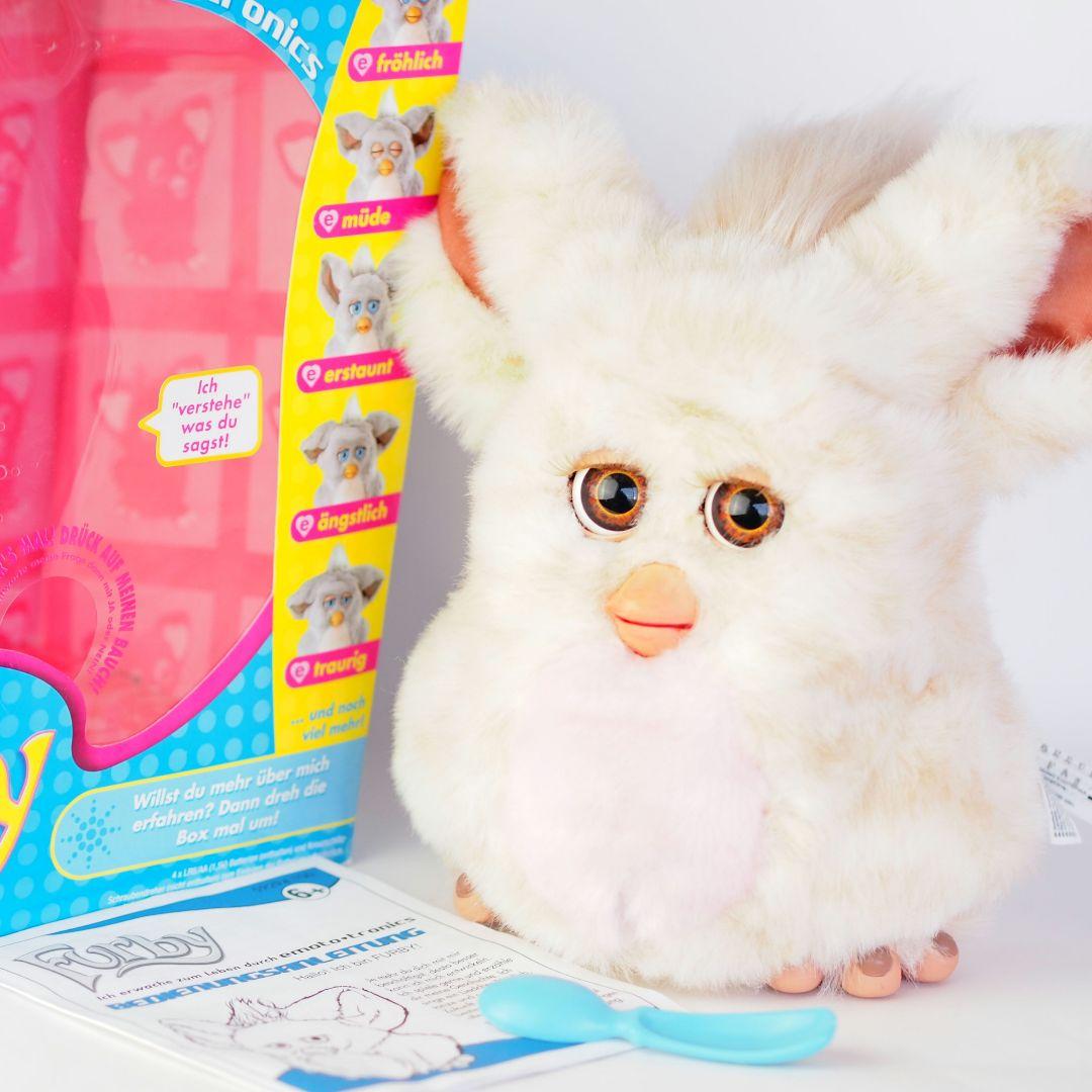 【稼動品】ファービー2 キャラメルシロップ 茶色目 ドイツ語版