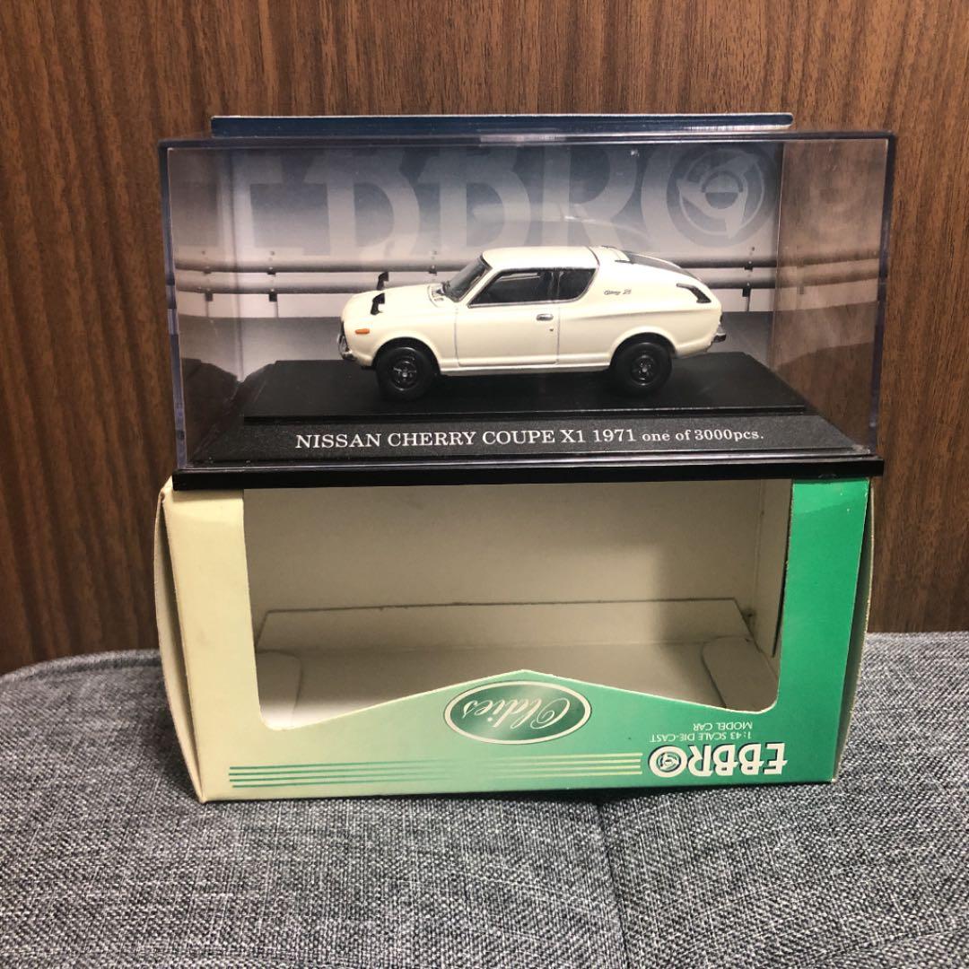 EBBROエブロ　日産NISSAN　CHERRYチェリークーペ X1 1971