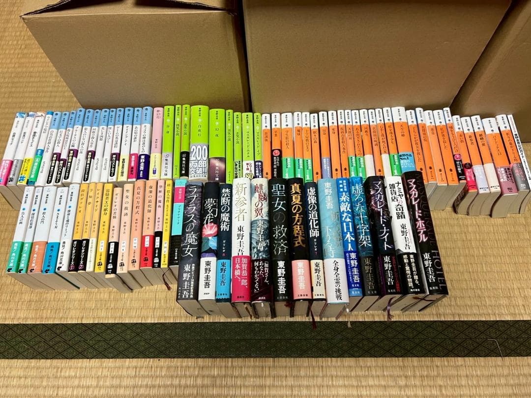 東野圭吾　小説　まとめ　大量　セット　82冊　ミステリー　サスペンス　など