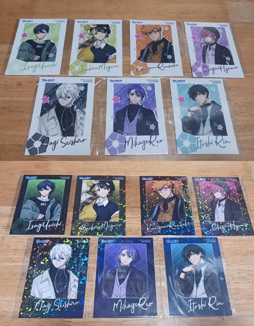 ブルーロック 全14種 『UGCコラボ特典カード　レア＆ホログラム ver. 』