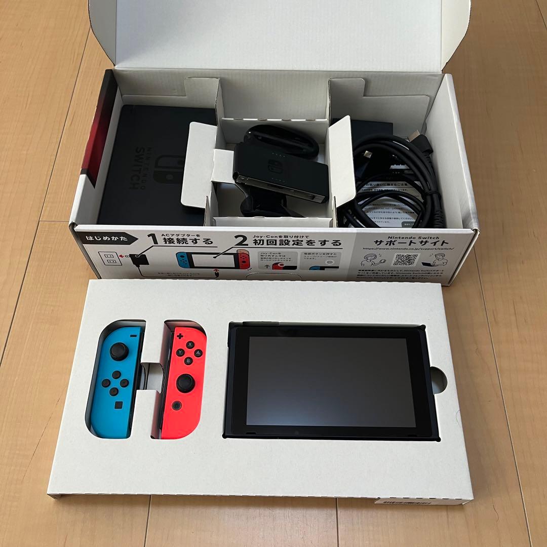 あ*ん様 Nintendo Switch 本体 青/赤【初期化済】