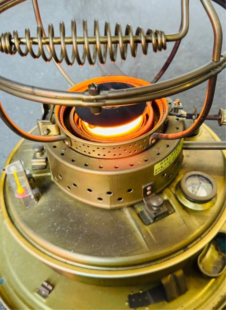 B2 激レア✨ニッセン 石油ストーブ レトロランタン風 FREESIA IS-3