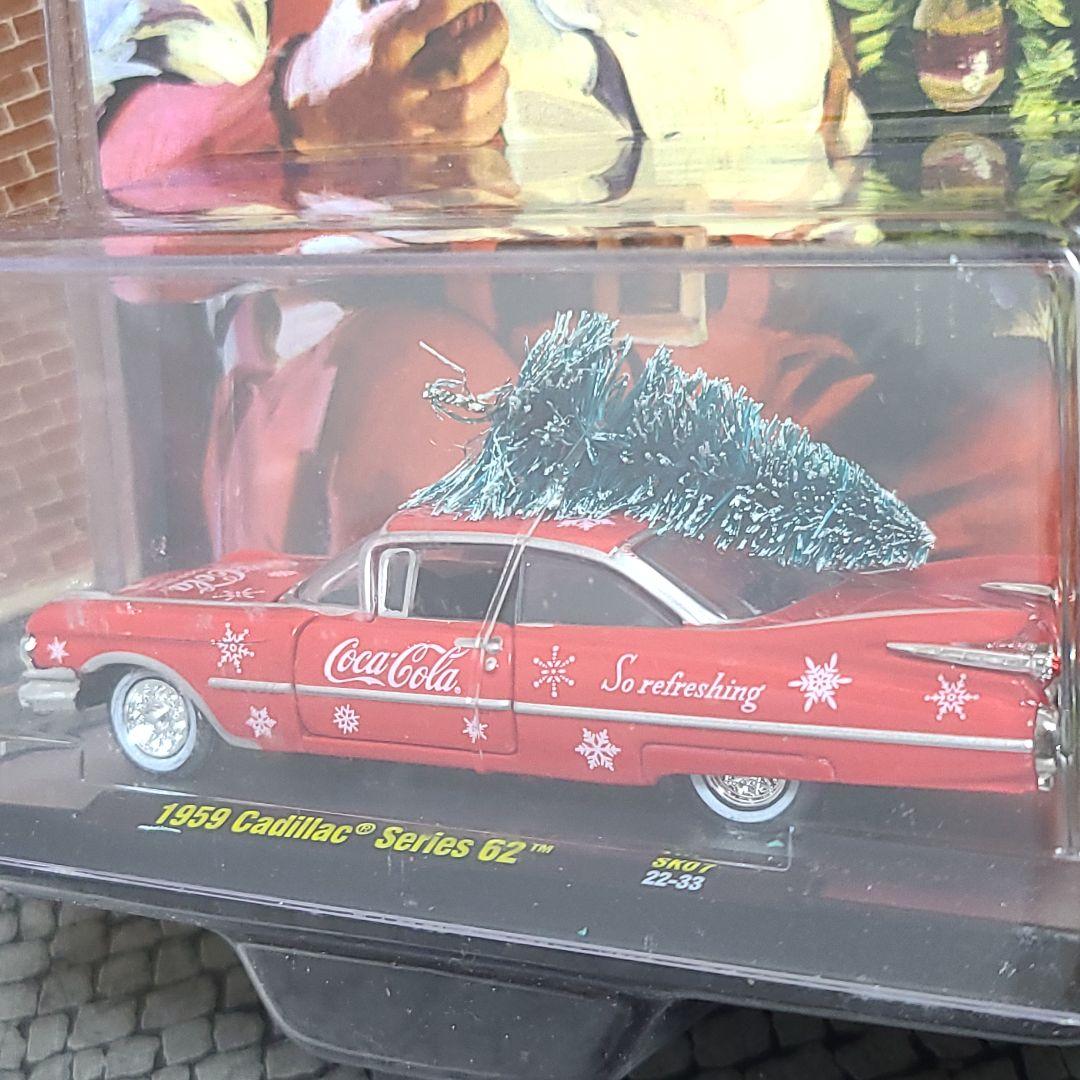 M2マシーン　コカ・コーラ　クリスマス　クリスマスツリー　1/64