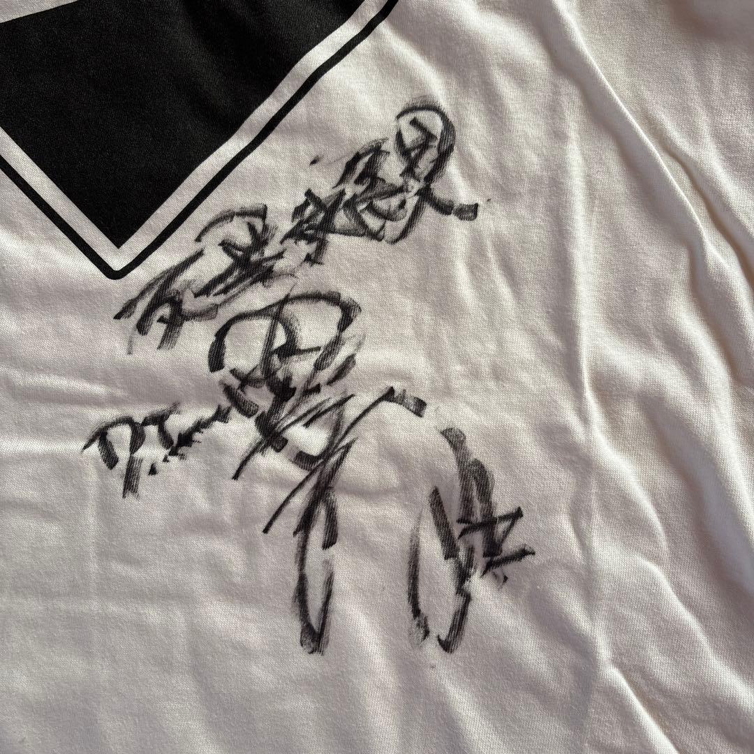 COLOR Tシャツ　LUCYサイン　TOSHIサイン　EVACOLOR XL