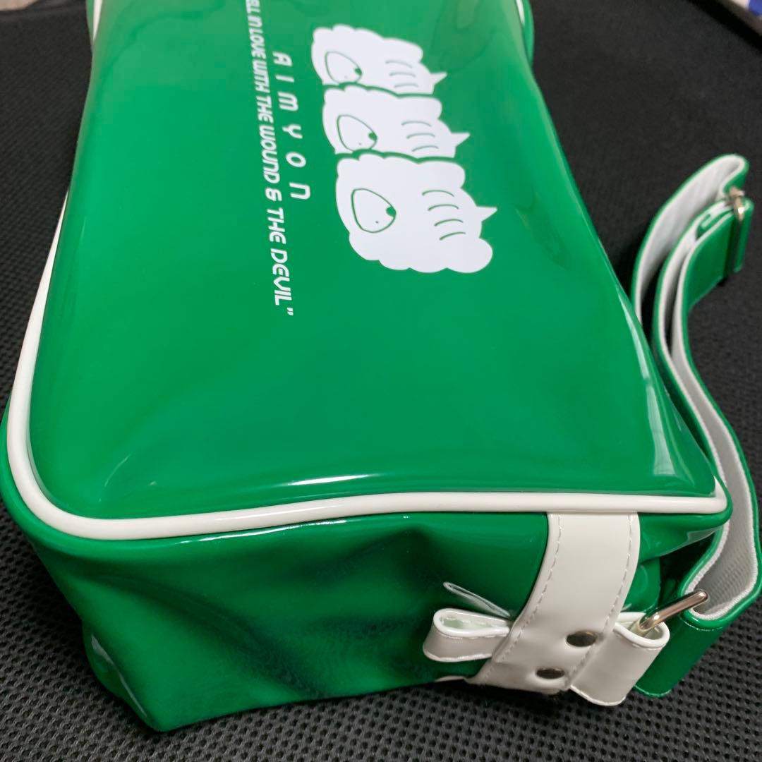 あいみょん　AIMYON 緑色ショルダーバッグ