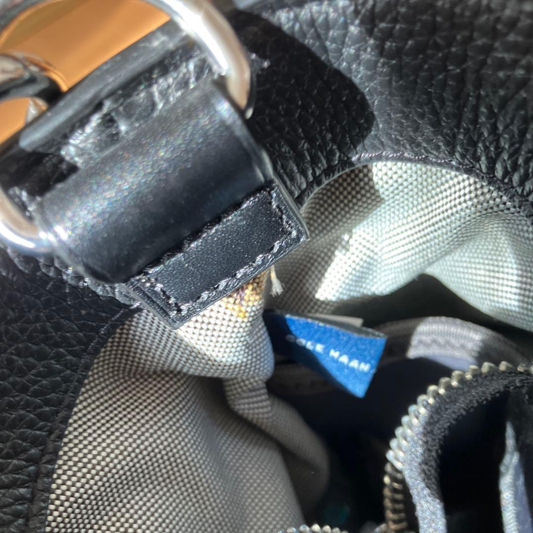 COLE HAAN ブラック ビジネスバッグ