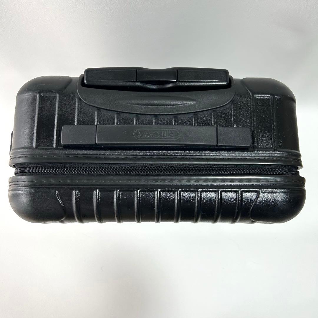 美品＊リモワ サルサ 35L 2輪 マットブラック 機内持込 TSAロック 黒