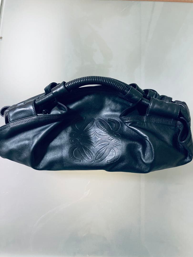 ロエベ　ナッパ　アイレ　バッグ　ブラック