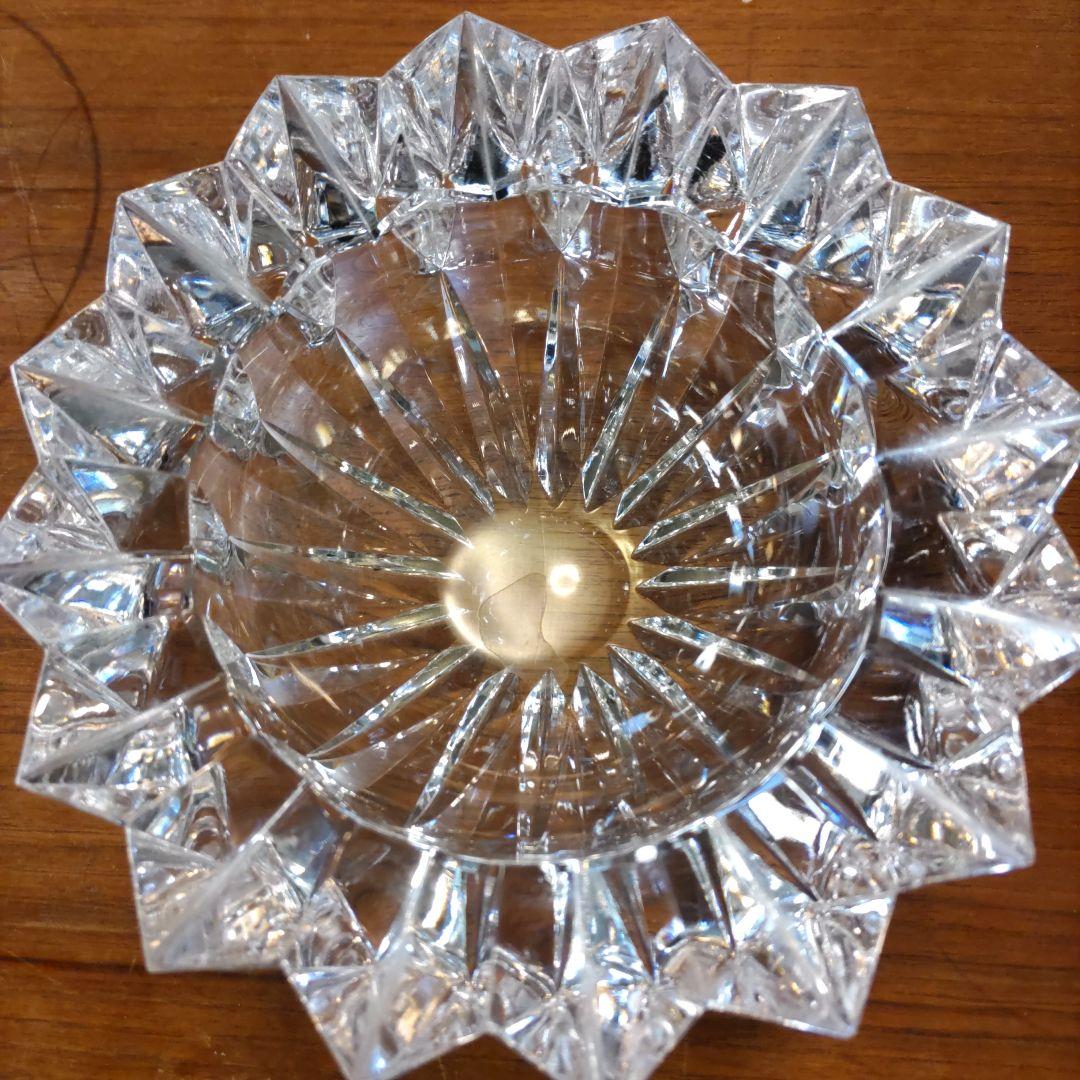 クリスタルガラス 星形 ディッシュ
