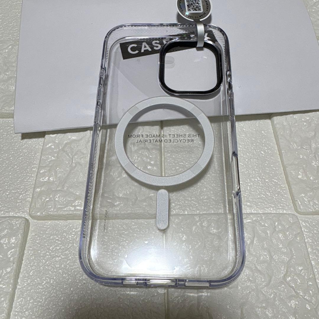 正規品 casetify iPhone16 インパクトクリアケースMagSafe