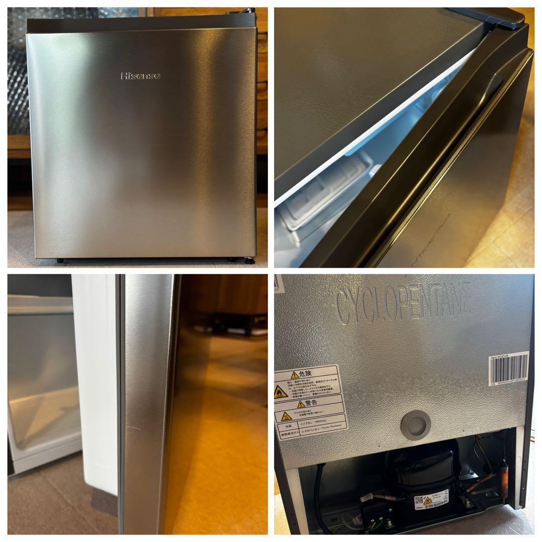 2025年製Hisense 冷蔵庫 シルバー