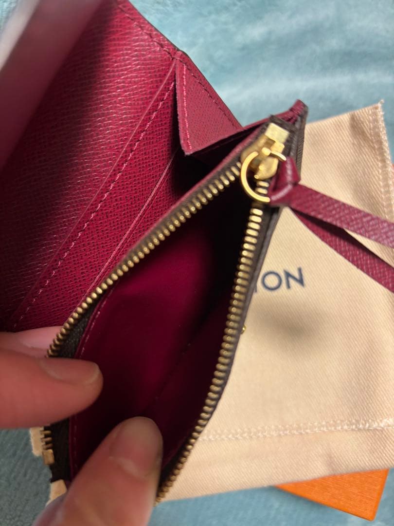 本日限定！ルイヴィトン ポルトモネロザリ モノグラム 折り財布 カード 小銭入れ