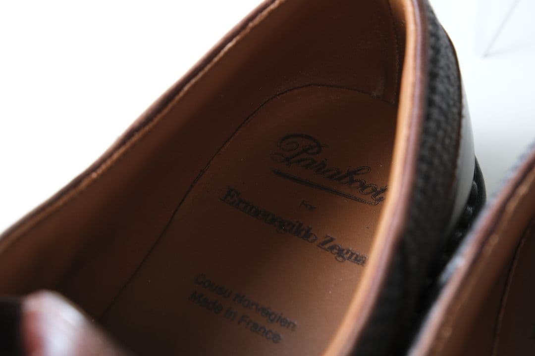 美品　paraboot　パラブーツ　ミラボー　ゼニア別注　39