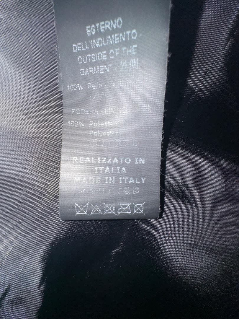 正規品 GIORGIO BRATO レザーライダース