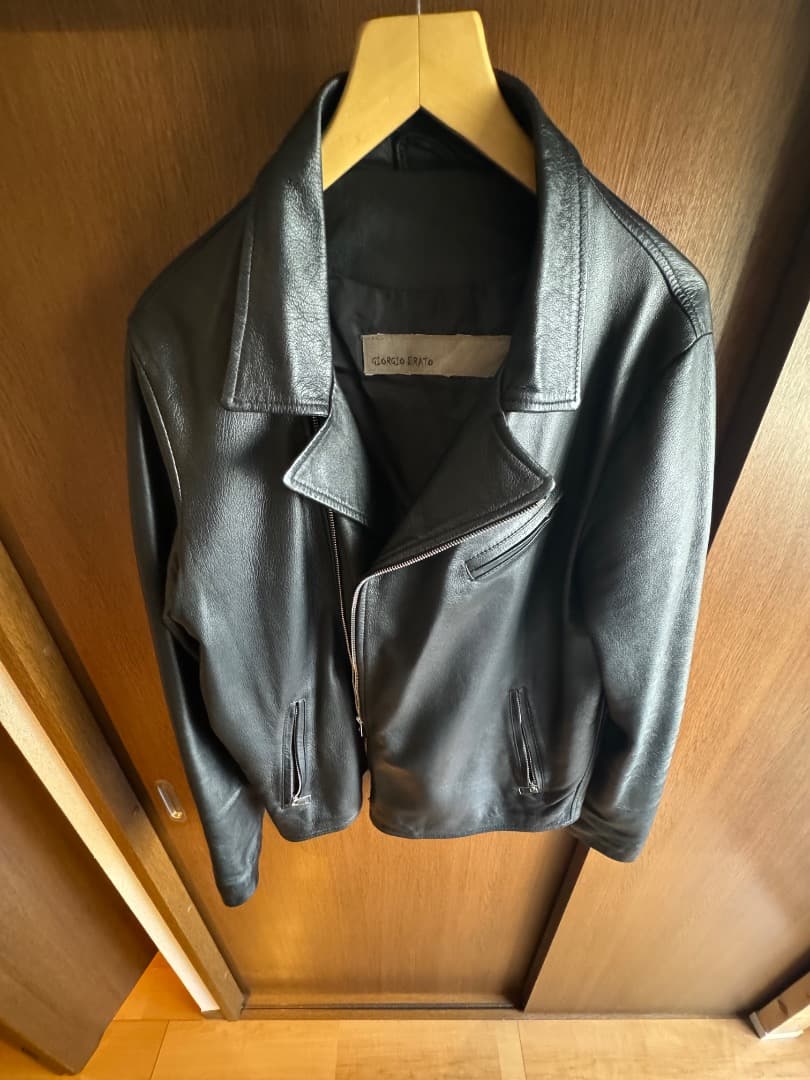 正規品 GIORGIO BRATO レザーライダース