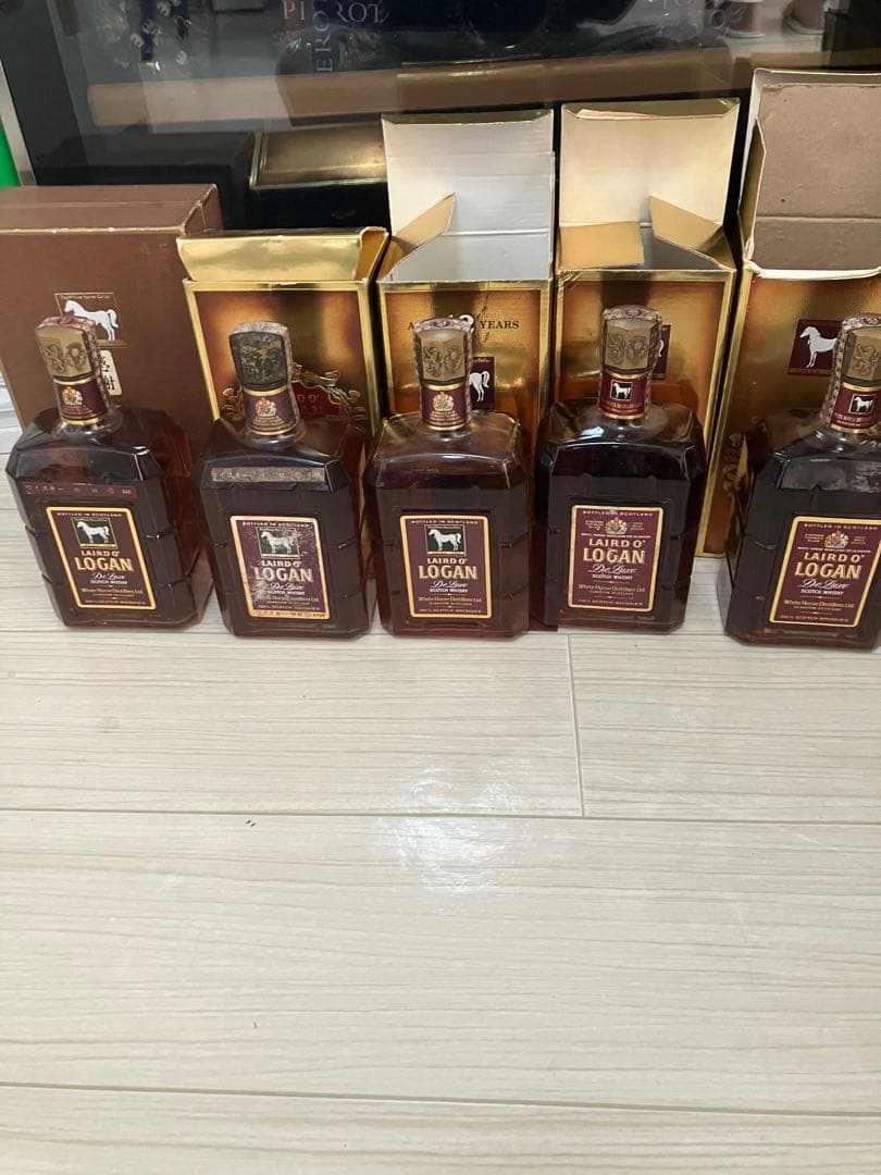 Laird Logan ウイスキー はっかくさスクリュー　5本セット