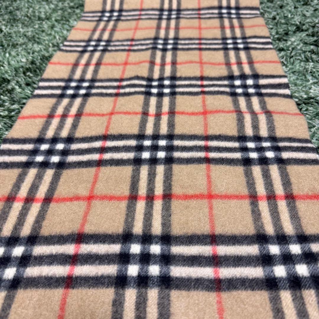 新品✨️ レア✨️ Burberry's カシミヤ ノバチェック マフラー 白タグ