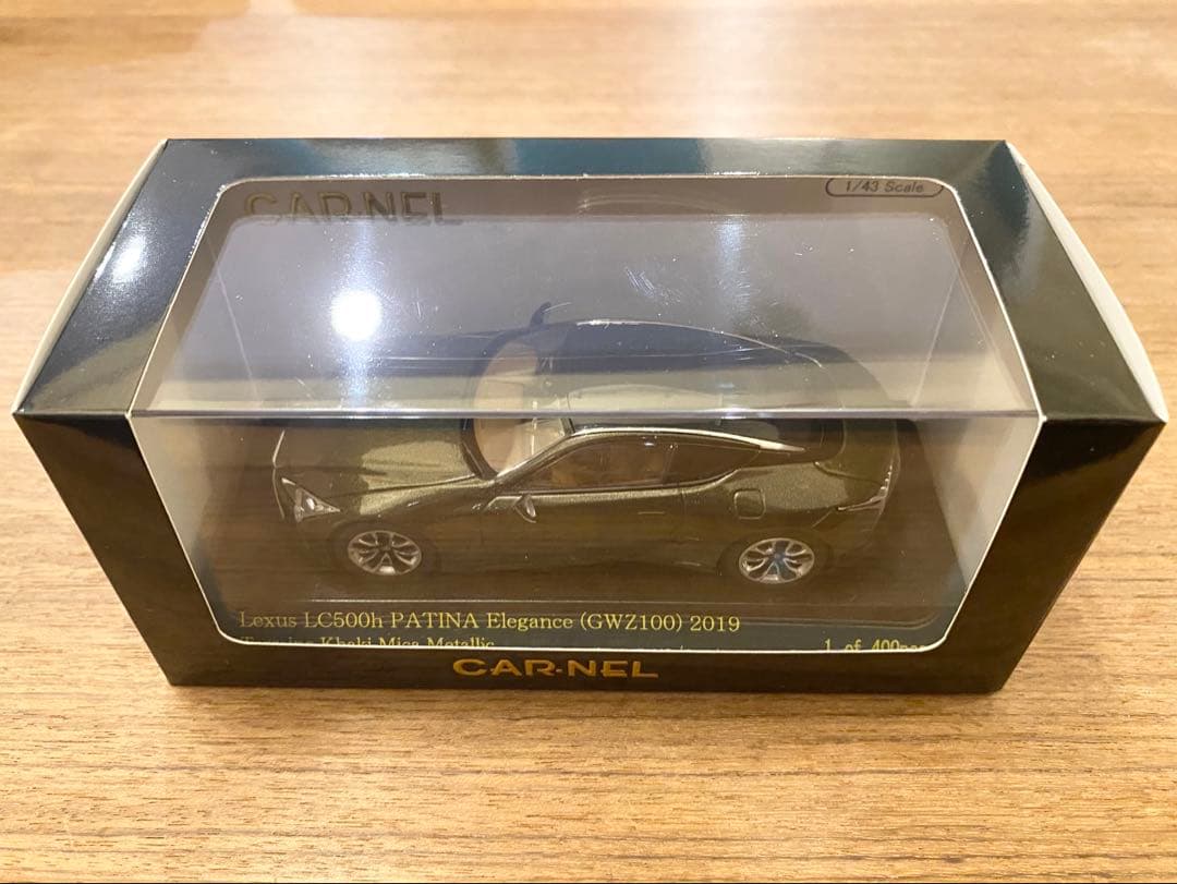 新品 希少！1/43 カーネル レクサス LC500h カーキ