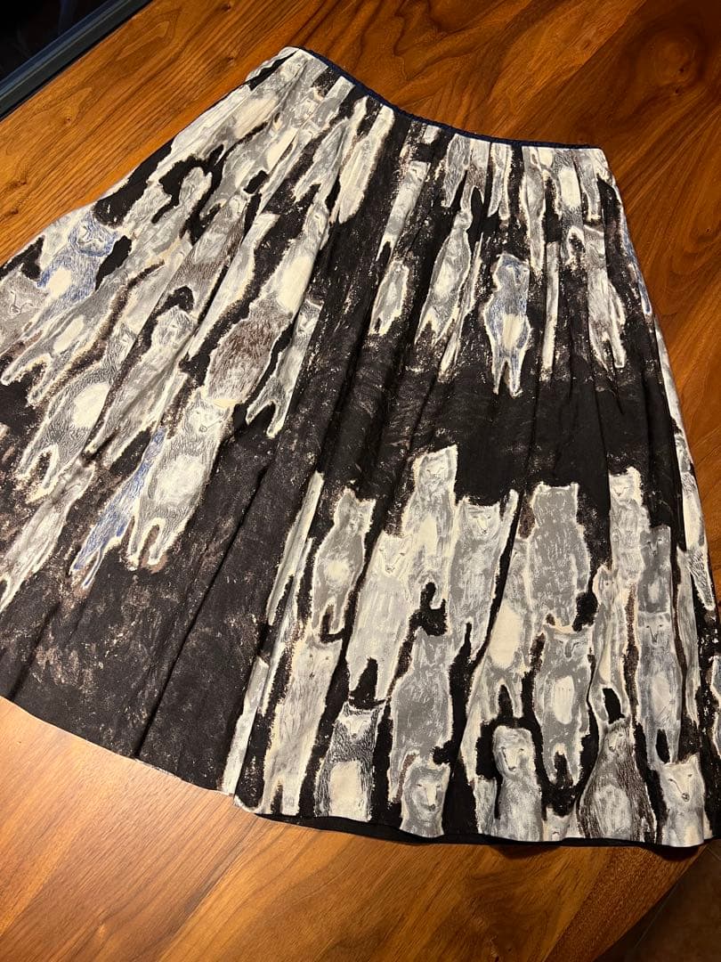 morino.kumasan  ミナペルホネン aliveスカート
