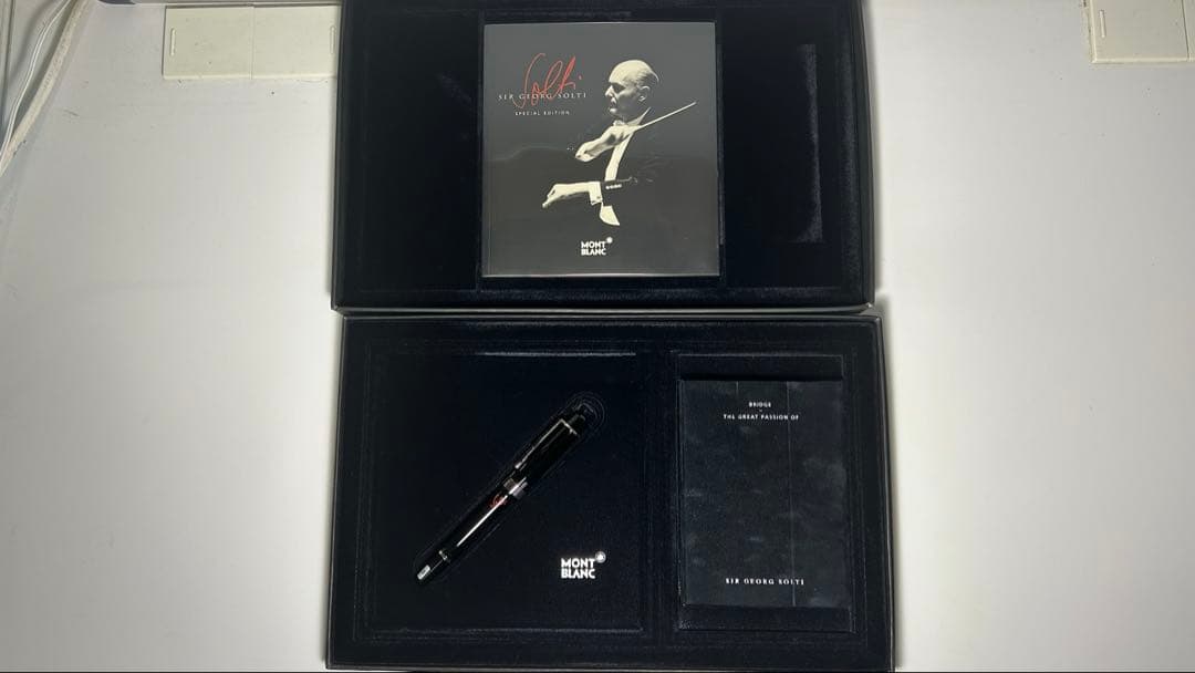 MONTBLANC 万年筆 ゲオルグ ショルティ卿 スペシャルエディション