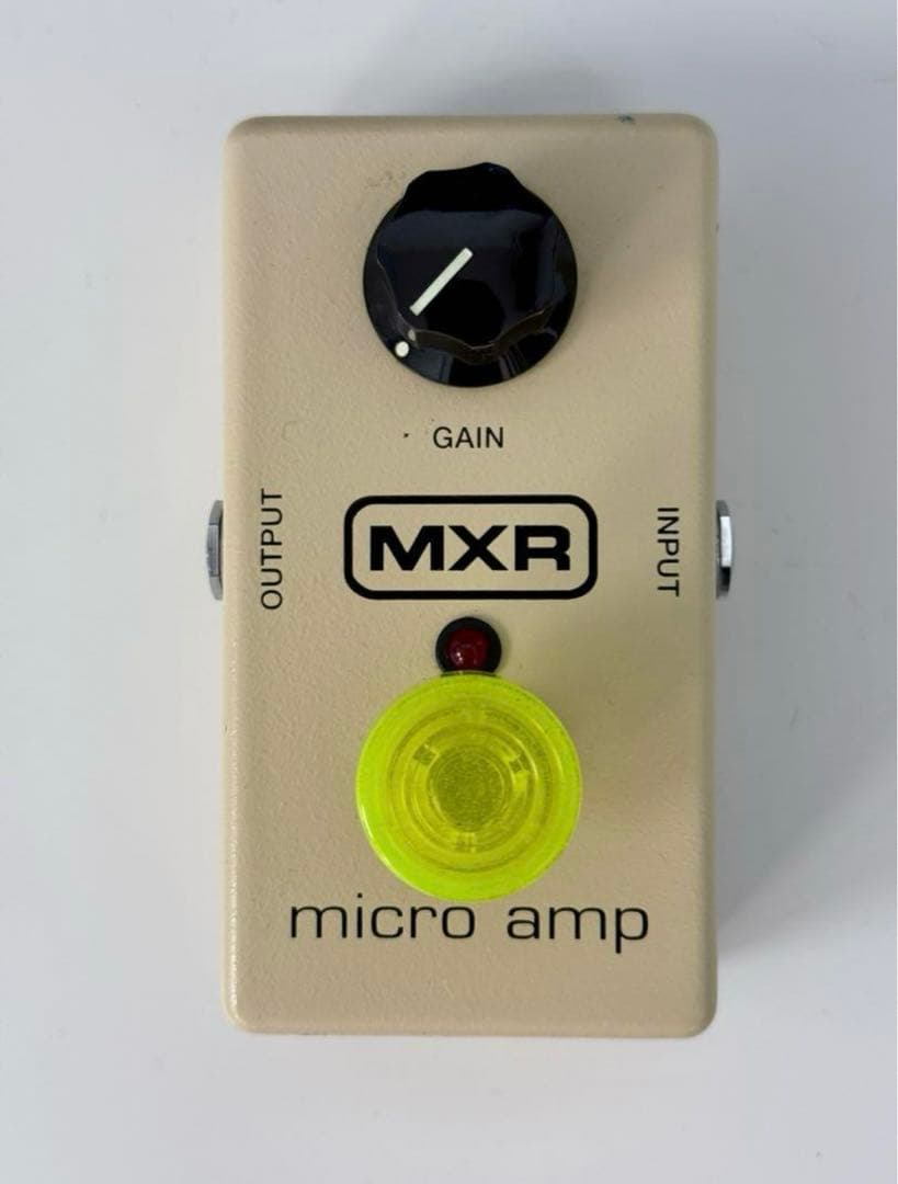 MXR micro amp ギターエフェクター 動作確認済み